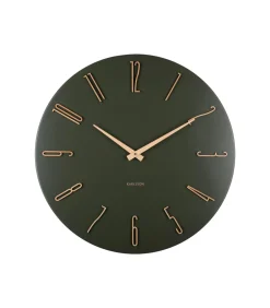 Wandklok Esmerado Large - Groen - 60x60x60cm