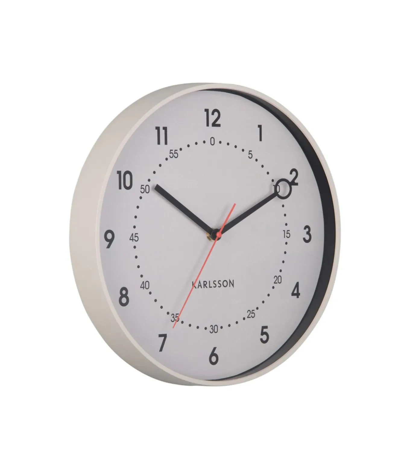 Wandklok Fresco - Grijs - 31.5x31.5x31.5cm