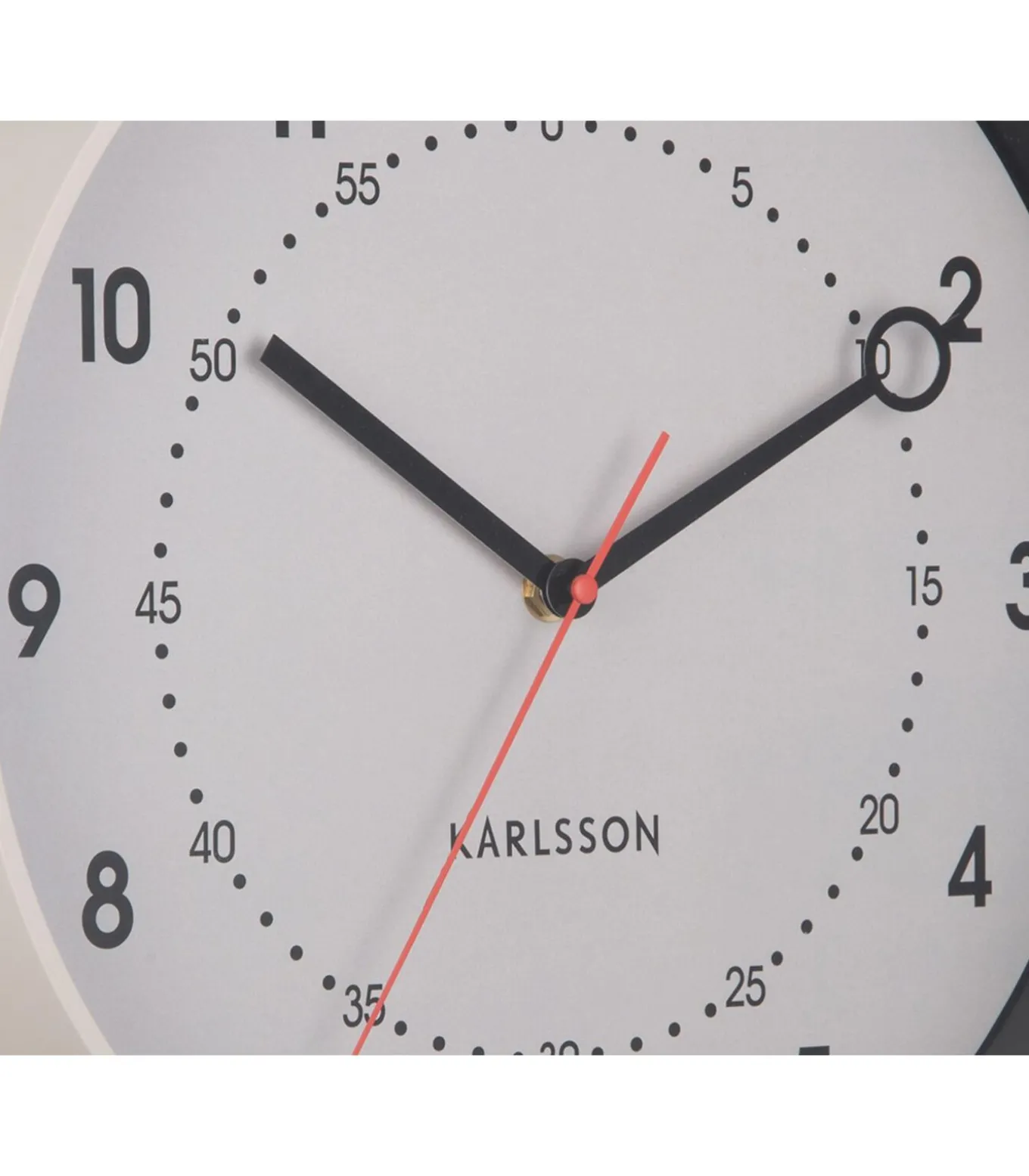 Wandklok Fresco - Grijs - 31.5x31.5x31.5cm