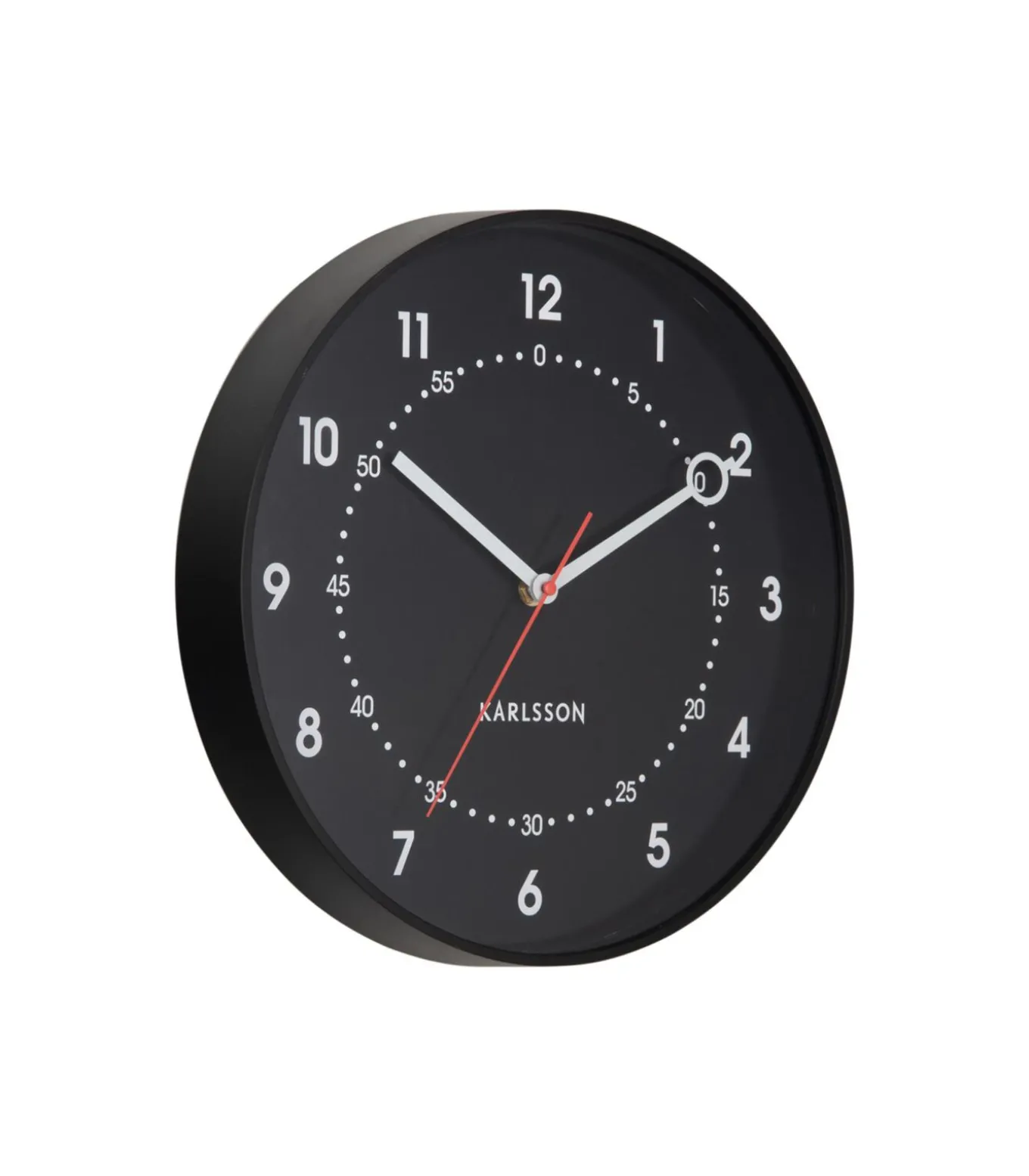 Wandklok Fresco - Zwart - 31.5x31.5x31.5cm