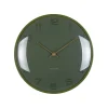 Wandklok Fuerte Dome - Groen - 30.5x30.5x30.5cm