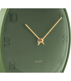 Wandklok Fuerte Dome - Groen - 30.5x30.5x30.5cm