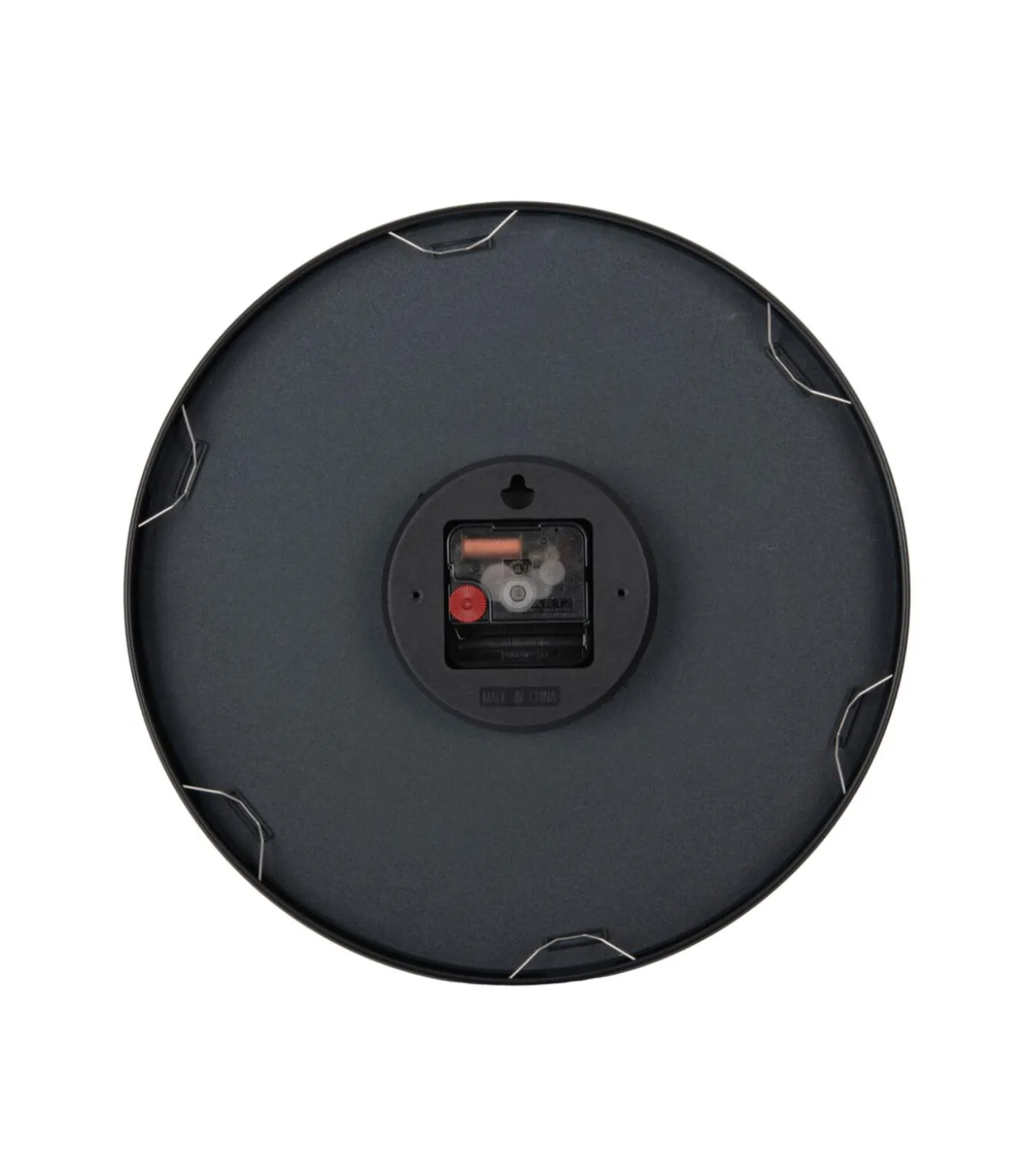 Wandklok Fuerte Dome - Zwart - 30.5x30.5x30.5cm