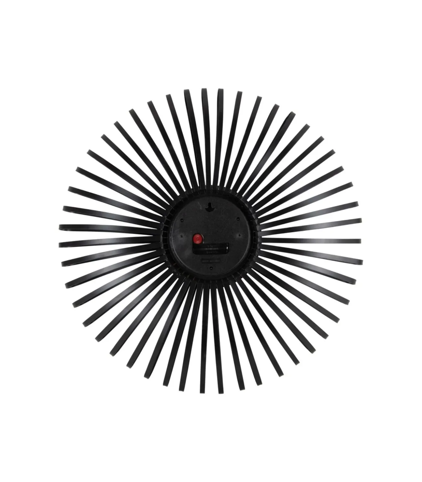 Wandklok Polo - Zwart - 48x48x48cm