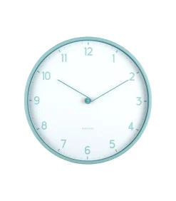 Wandklok Sencillez - Mistig blauw - Ø30cm