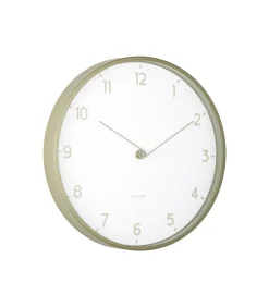 Wandklok Sencillez - Theegroen - Ø30cm