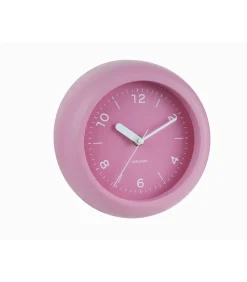 Wandklok Slope - Lichtroze - Ø20cm