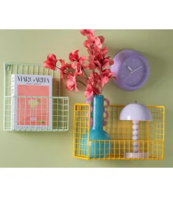 Wandklok Slope - Zachtpaars - Ø20cm