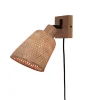 Wandlamp Java - Bamboe - Ø15cm