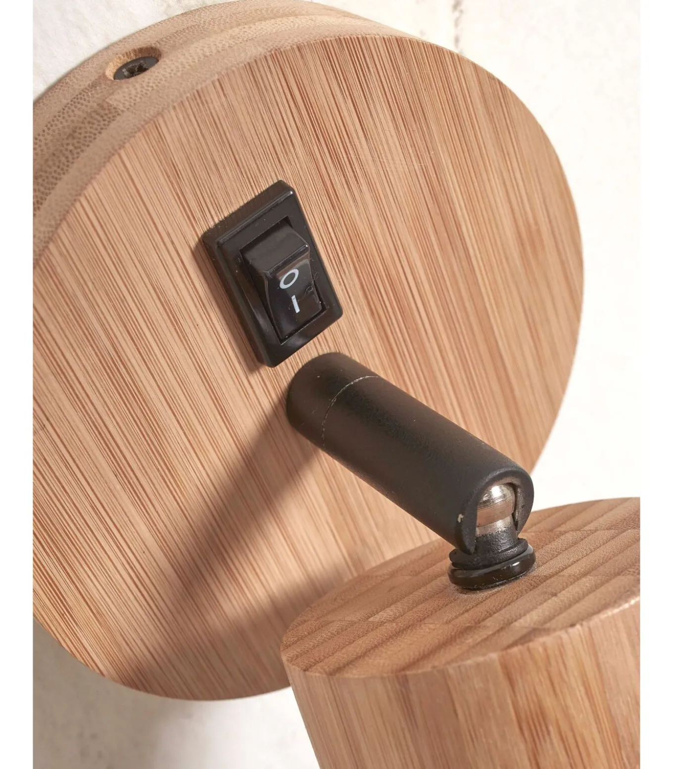 Wandlamp Java - Bamboe - Ø12cm