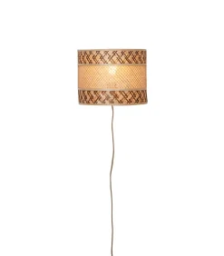 Wandlamp Langkawi - Naturel - Ø32cm