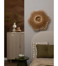 Wandlamp Madura - Naturel - Ø60cm