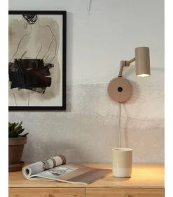 Wandlamp Montreux - Grijs - 10.5x21.5x18cm