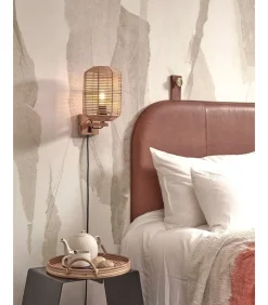 Wandlamp Tanami - Rotan - Ø18cm