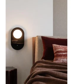 Wandlamp Tokyo - Zwart - 14x20x34cm