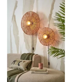 Wandlamp Zanzibar - Rotan - Ø55cm