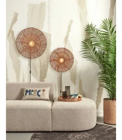 Wandlamp Zanzibar - Rotan - Ø55cm