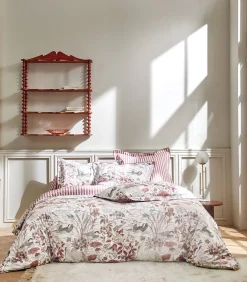 WATER GARDEN Rose - Laken Satijn katoen