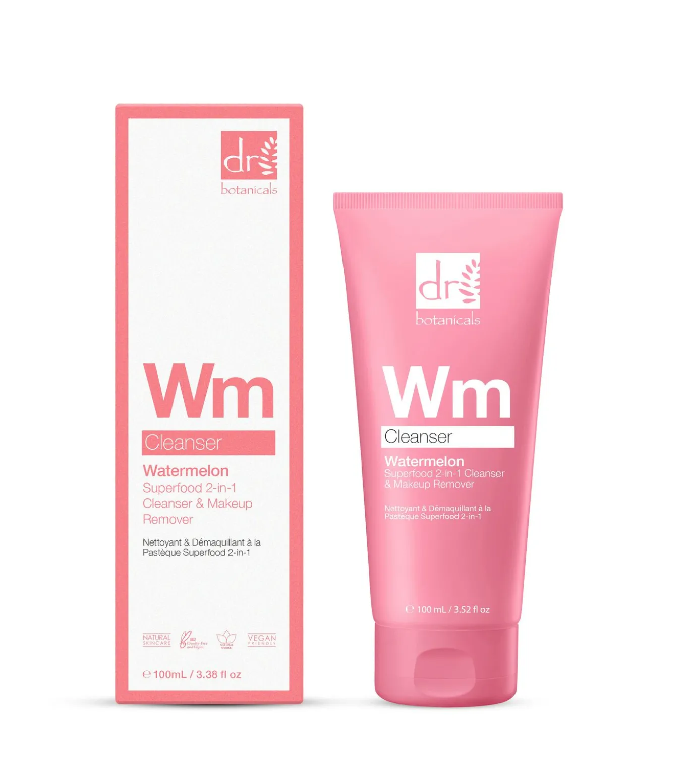 Watermeloen Superfood 2-in-1 Reinigings- & Make-up Verwijderpakket