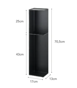 WC Opbergrek - Tower - Zwart