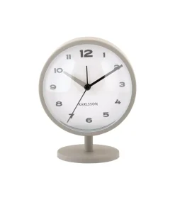 Wekker Brisk Dome - Donkergrijs - 6.5x11x13.8cm