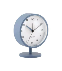 Wekker Brisk Dome - Klassiek blauw - 6.5x11x13.8cm