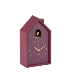 Wekker Modern Cuckoo Oro - Paars - 15x11.5x20cm