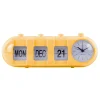 Wekker Retro Tube - Heldergeel - 9x26x9.3cm