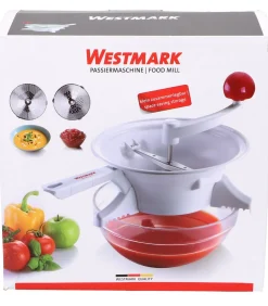 Westmark groentezeef kunststof - Passeerzeef 23cm wit keukenhulp