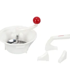 Westmark groentezeef kunststof - Passeerzeef 23cm wit keukenhulp