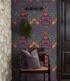 William Morris at Home Vliesbehang - Garden Dewberry - 1000x52