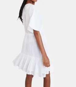 Witte tuniekjurk AVELLE SEATIME