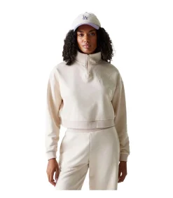 Wmns Mlb Tonal Crop Qrtr Zip Losdod Ltc