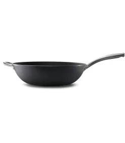 Wokpan Gietijzer 34 cm Cast Iron - alle warmtebronnen - Inductie