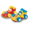WOW Toys raceauto Turbo Twins - speelgoedauto's voor kinderen