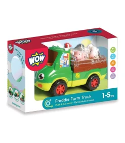 WOW Toys speelgoed vrachtwagen Freddie Farm Truck boerderij speelset
