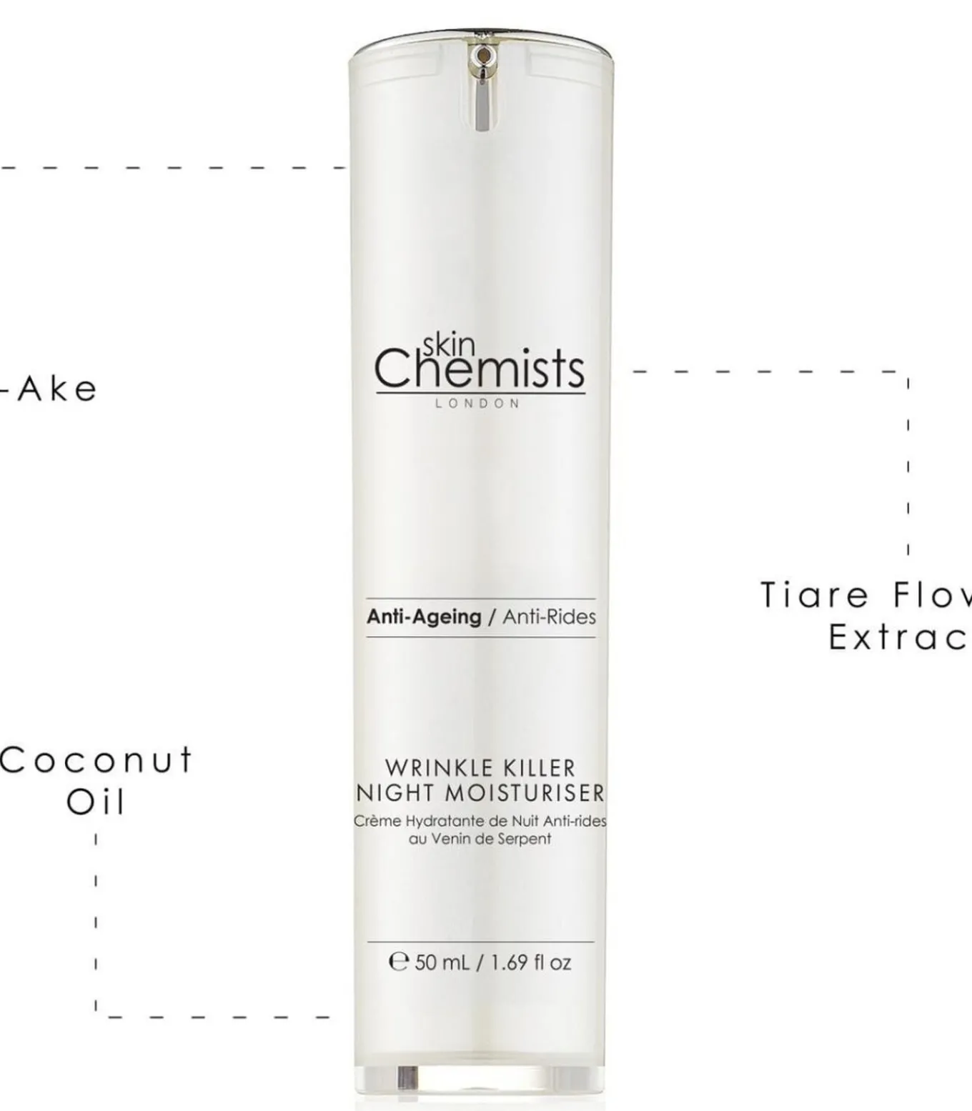 Wrinkle Killer Nachtmoisturiser 50ml