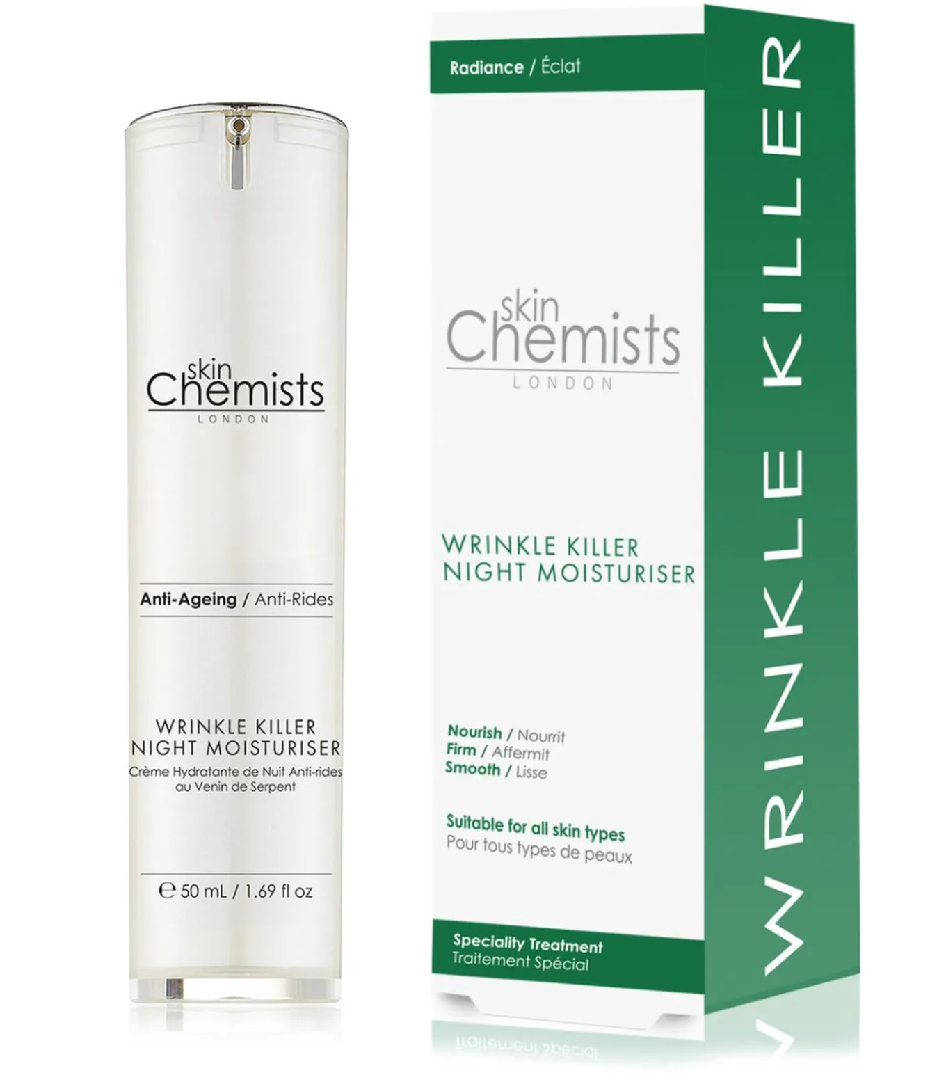 Wrinkle Killer Nachtmoisturiser 50ml