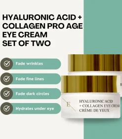 2x Hyaluronzuur + Collageen Pro Age Oogcrème 30ml