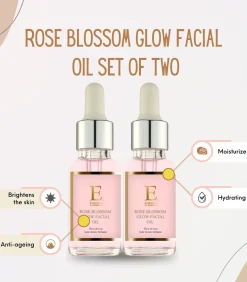 2x Rozenbloesem Glow Gezichtsolie