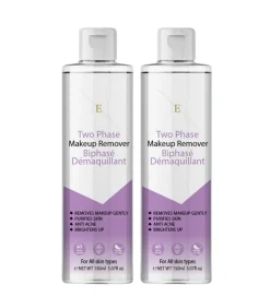 2xTweefasige make-up verwijderaar