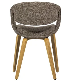 Yossi Eetkamerstoelen Houten Naturel Poot - Bruin - Set van 6