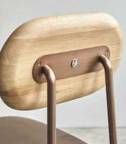 Yutapi - Eiken stoel brown