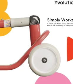 Yvolution step Classic Glider rood - driewieler kinderstep verstelbaar