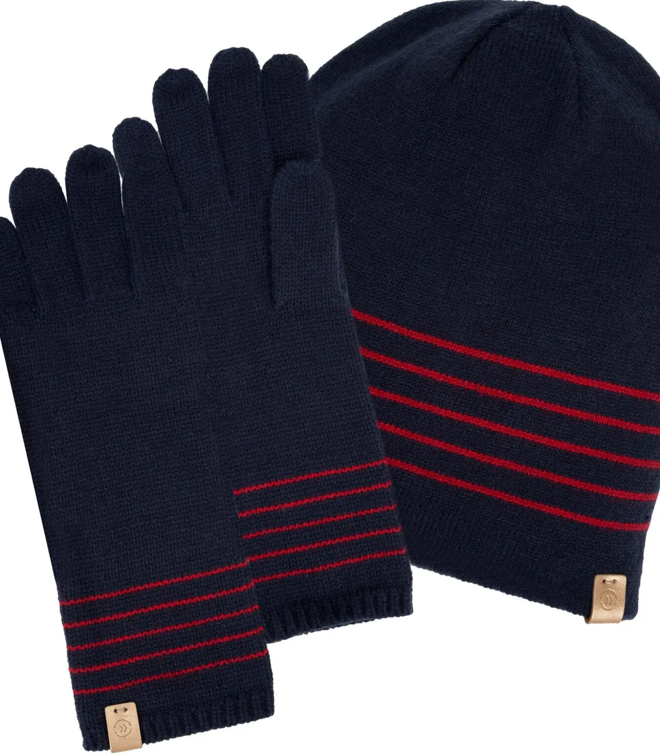 Zachte damespet Navy