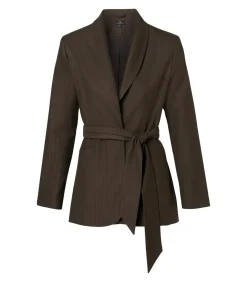 Zaylee Lurex Blazer Bruin