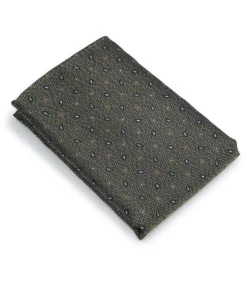 Zijde Pochet Small Paisley Olive