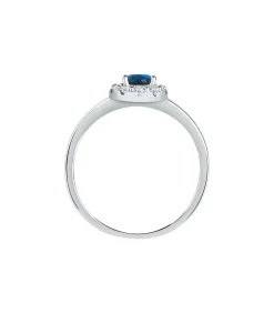 Zirkoon ring, Zilver 925 Aurora