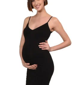 Zwangerschaps Onderjurk Zwart