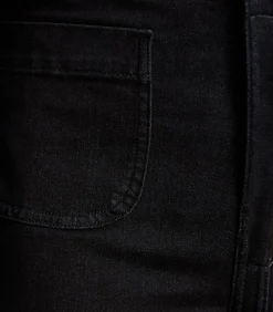 zwart bootcut jeans van organisch katoen